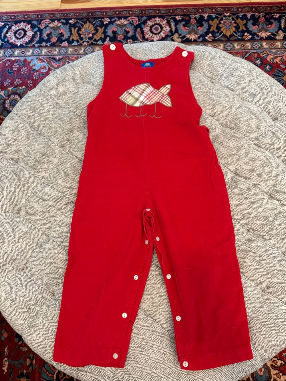 BLU corduroy one piece size 4